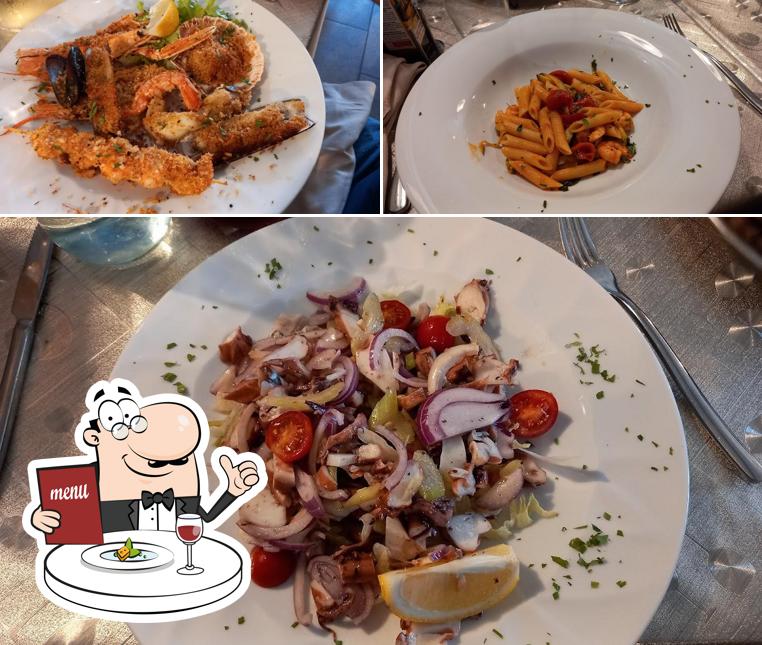 Platti al Trattoria del Ponte