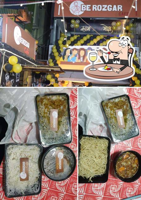 Food at Berozgar Cafe