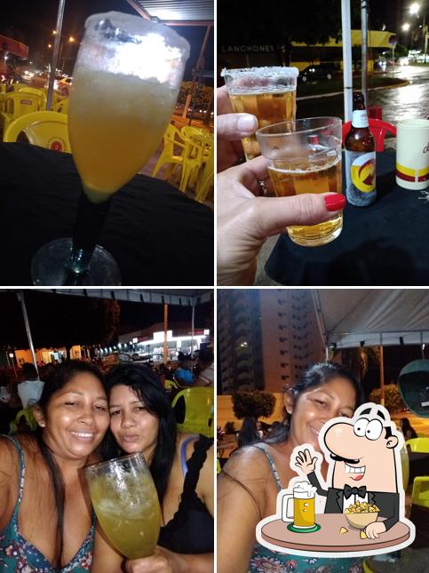 Guilherme Lanchonete fornece uma seleção de cervejas