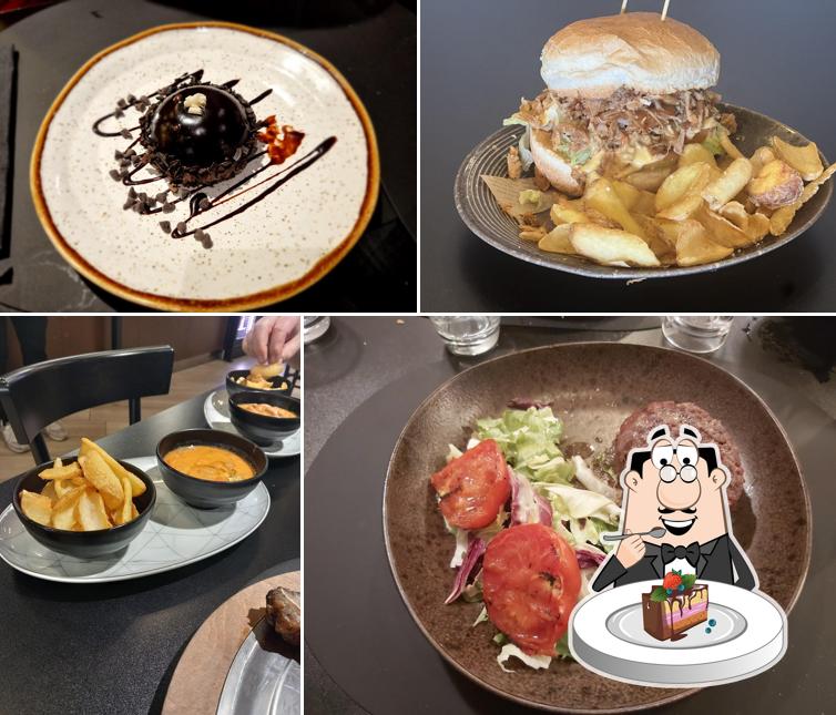 Torta al cioccolato al Bova's The Grill Steak House Tarquinia (Morgan's Steakhouse Tarquinia)