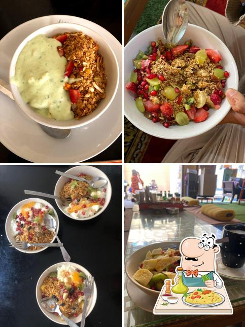 Food at Buddha Cafe