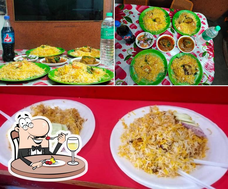 Meals at Kolkata New Arsalan Biriyani Centre