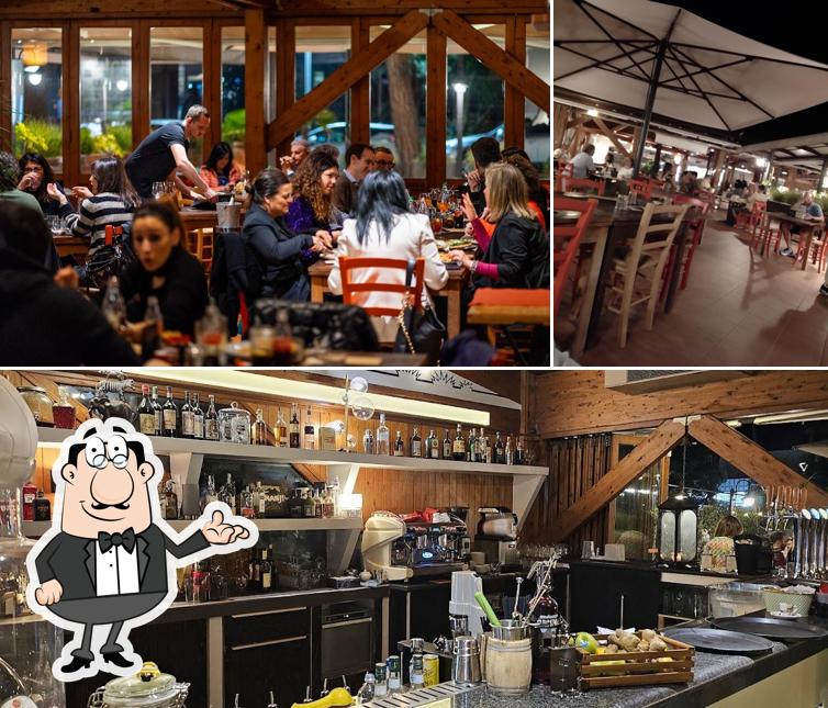 Gli interni di Al Cedrone Ristorante & Pizzeria