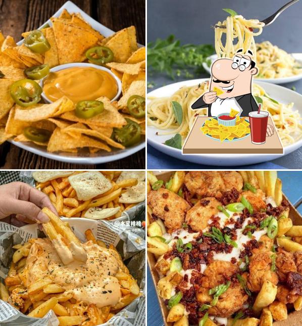 Nachos at Iram's Spice Kitchen