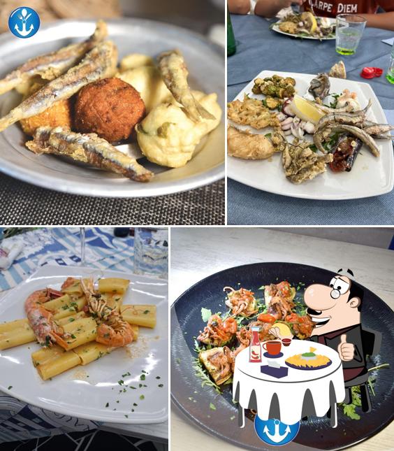 Piatto di formaggi al Mare in tavola