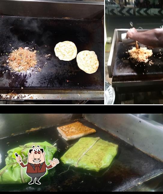 Meals at Hotel MS kari parotta