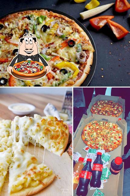 Try out different kinds of pizza