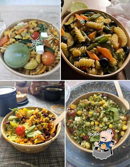 Food at The Simply Salad