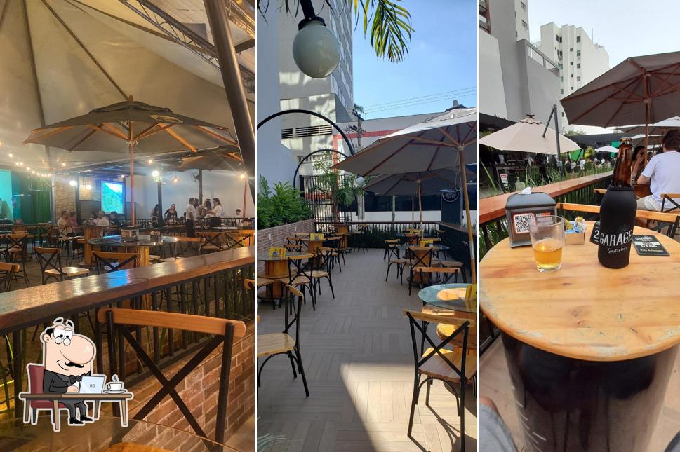 Veja imagens do interior do Garage Gastrobar