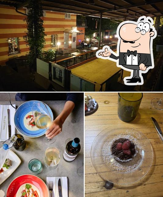 Tra le diverse cose da Grotto Valletta si possono trovare la interni e esterno