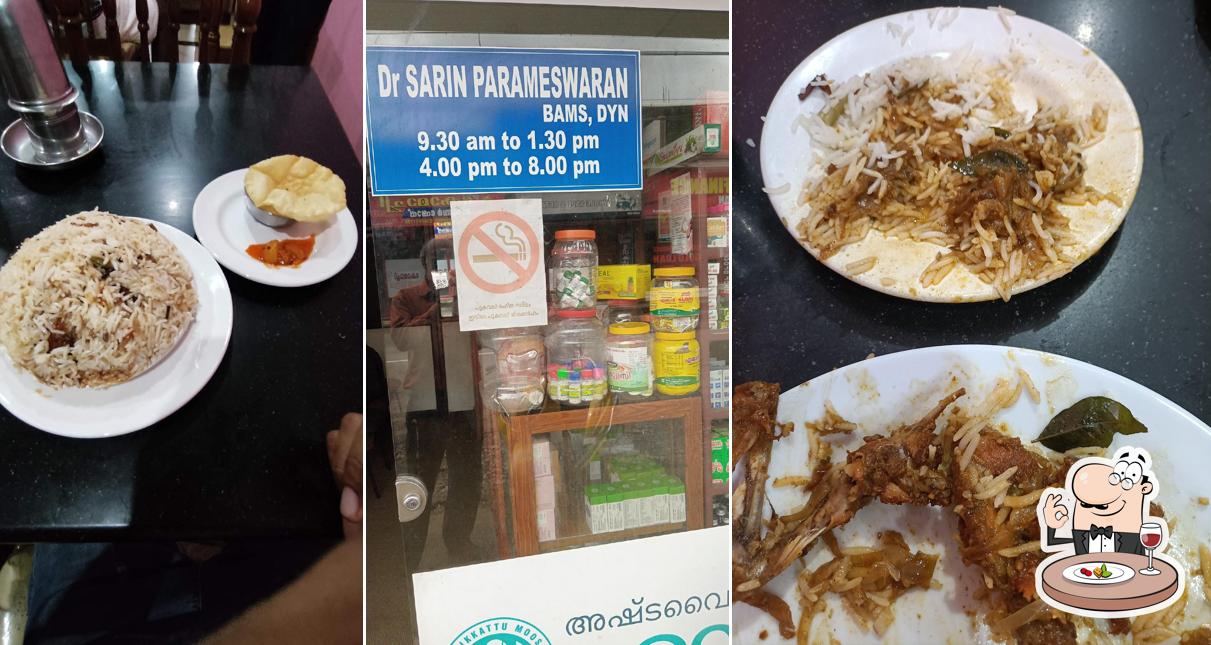 Food at Kerala Restaurant