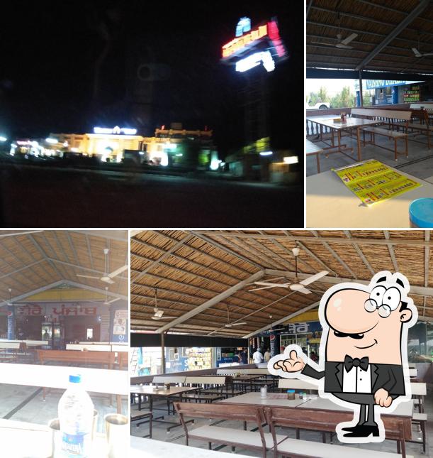 The interior of Shere e punjab dhaba