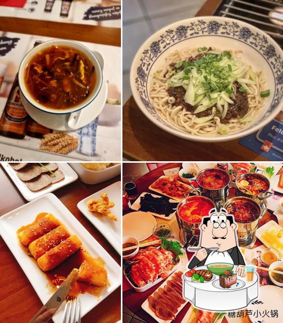 Zuppa calda e acida al Fondue chinoise Tang Roulou