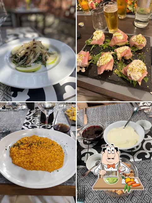 Insalata di alghe al La Buca di Sant'Antonio