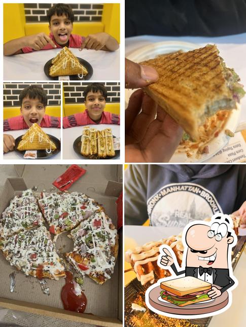Grilled cheese sandwich at Mr Sandwich Jaipur