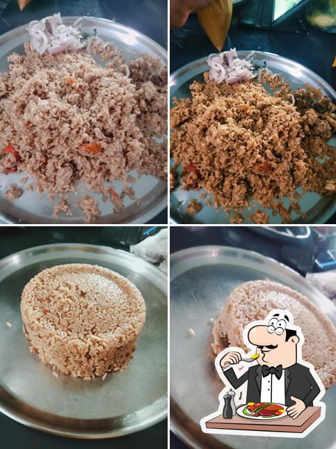 Food at Sandhukadai Briyani Stall