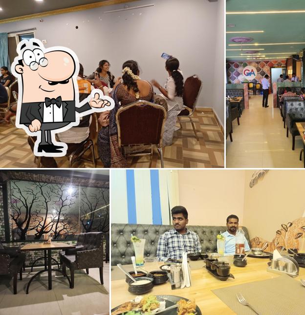 The interior of Ganesh Family Biryani House and Kebabs