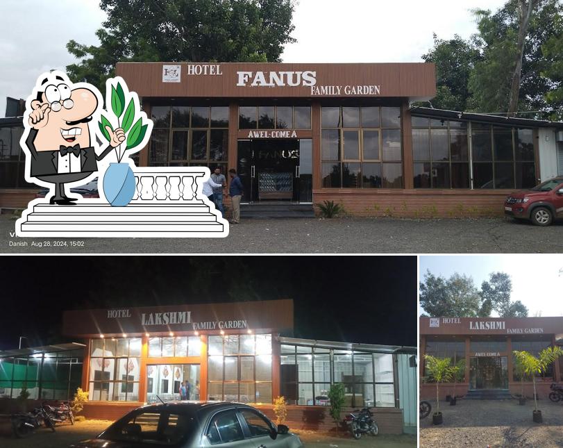 The exterior of Hotel Fanus Family Restaurant