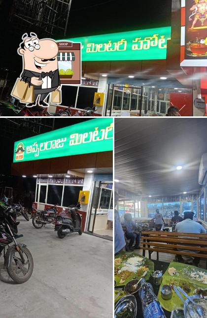 Check out how Appalaraju military hotel looks outside