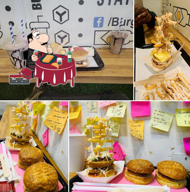 Waffles at BURG STATION