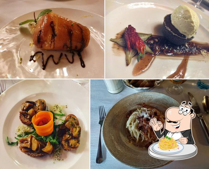 Spaghetti alla carbonara al Osteria Little Italy