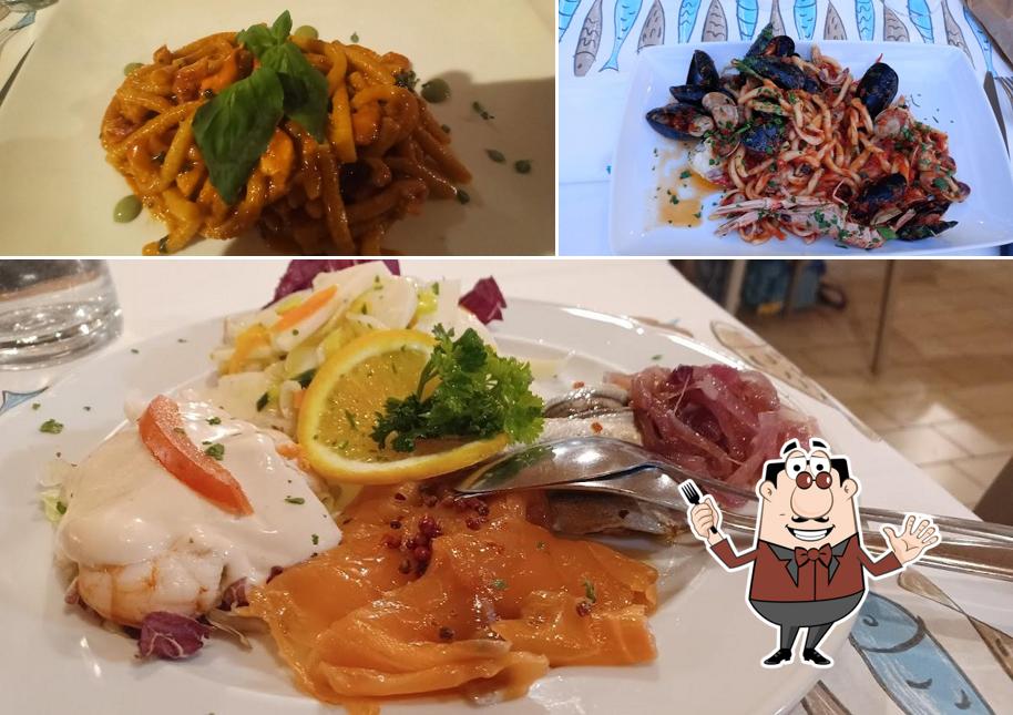 Cibo al Ristorante Pizzeria "Poseidon"
