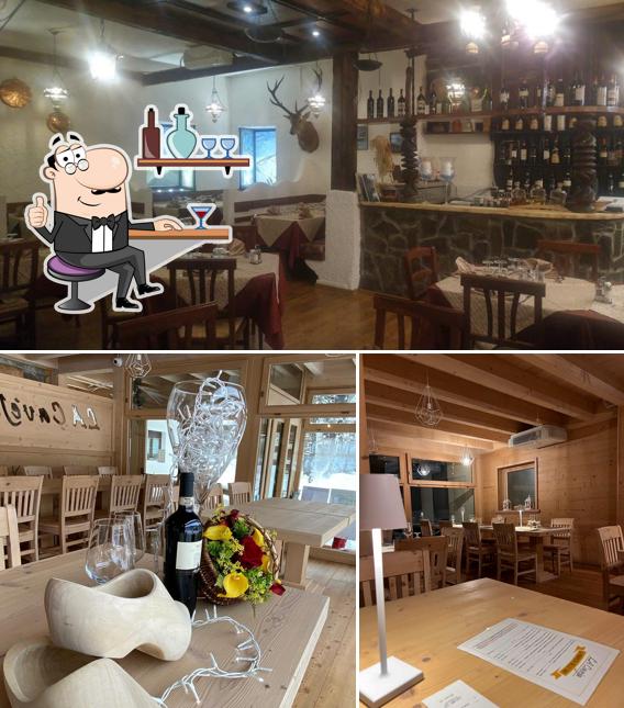 Gli interni di Ristorante La Caveja