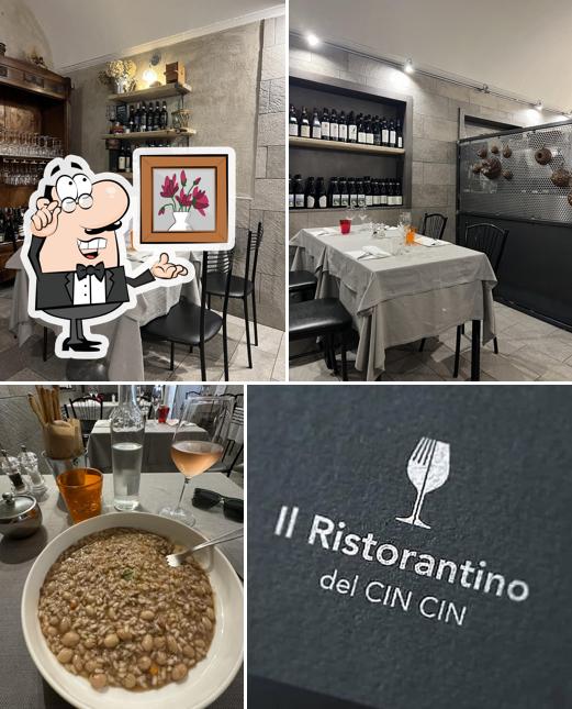 Gli interni di Ristorantino del Cin Cin