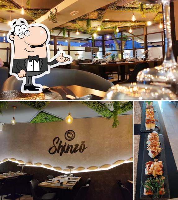Gli interni di SHINZO SUSHI FUSION