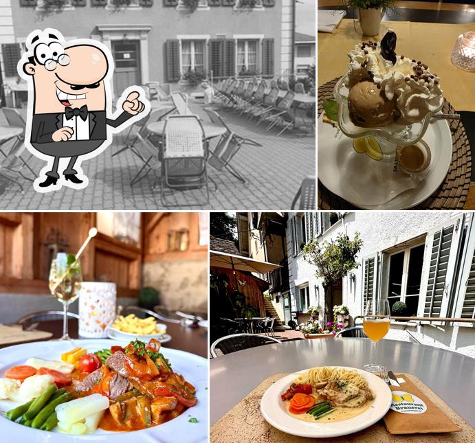 Gli interni di Restaurant Brauerei Aarwangen