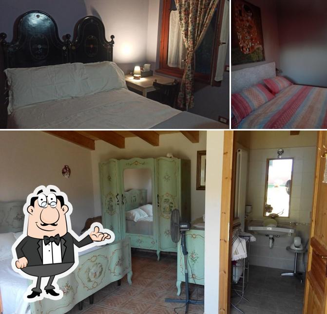 Gli interni di Cascina Trapella