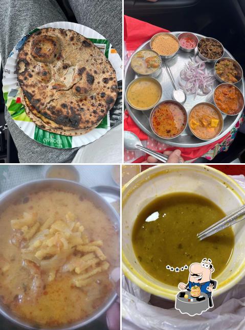 Meals at Rajasthani Chulha Truck