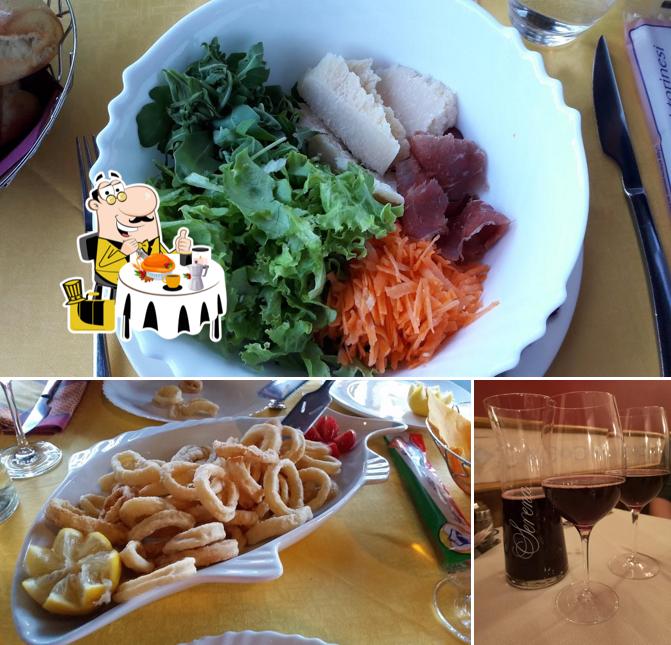 Tra le varie cose da Ristorante & Pizzeria al Ponte si possono trovare la cibo e alcol