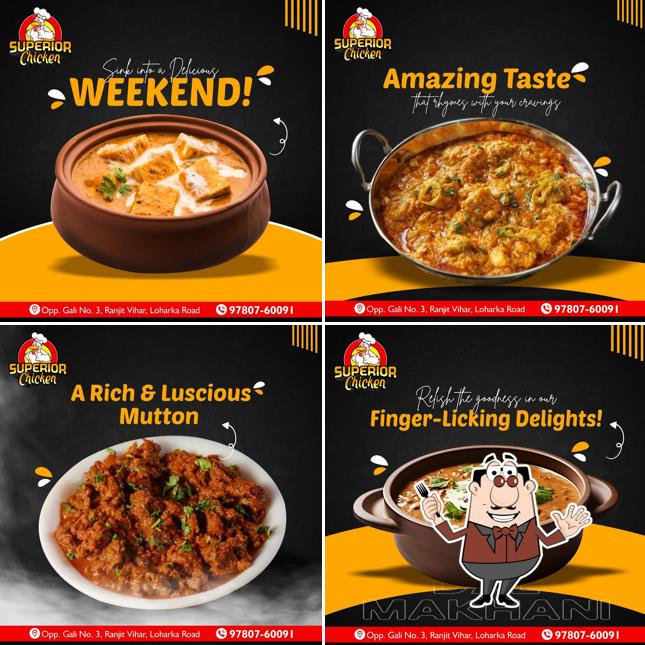 Food at Superior chicken