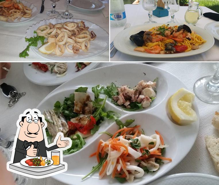 Platti al Ristorante Pietro Il Pescatore