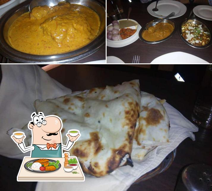 Food at Amber Restaurant