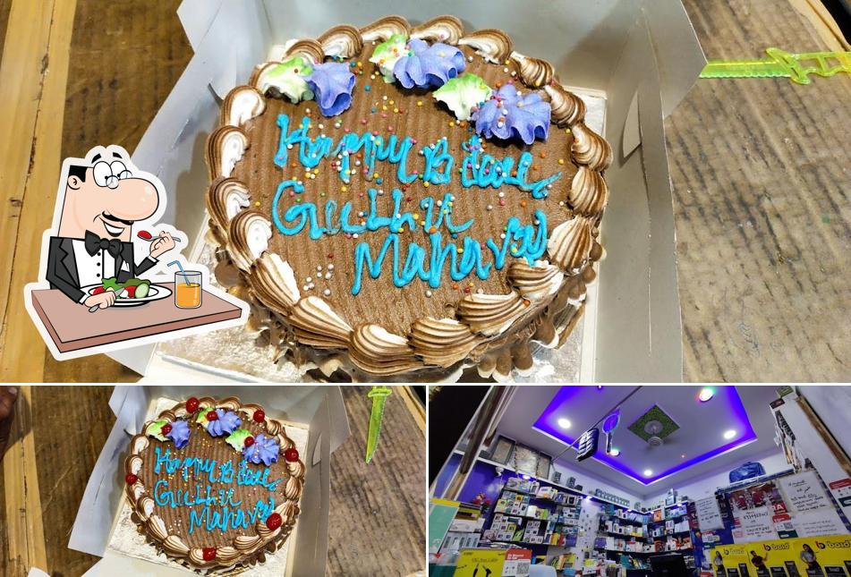 This is the image showing food and interior at Ayyangar Bakery