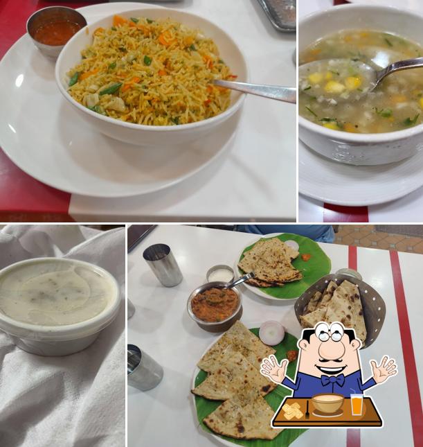 Clam chowder at Rajesh Restaurant