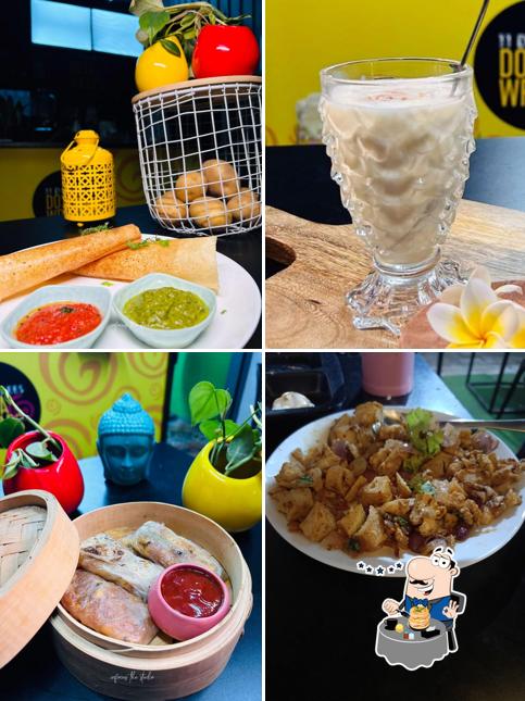 Food at Dosa Wraps