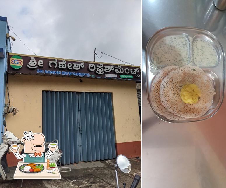 Meals at Sri Ganesh Refreshments- Veg