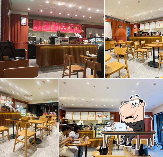 Check out how Starbucks looks inside