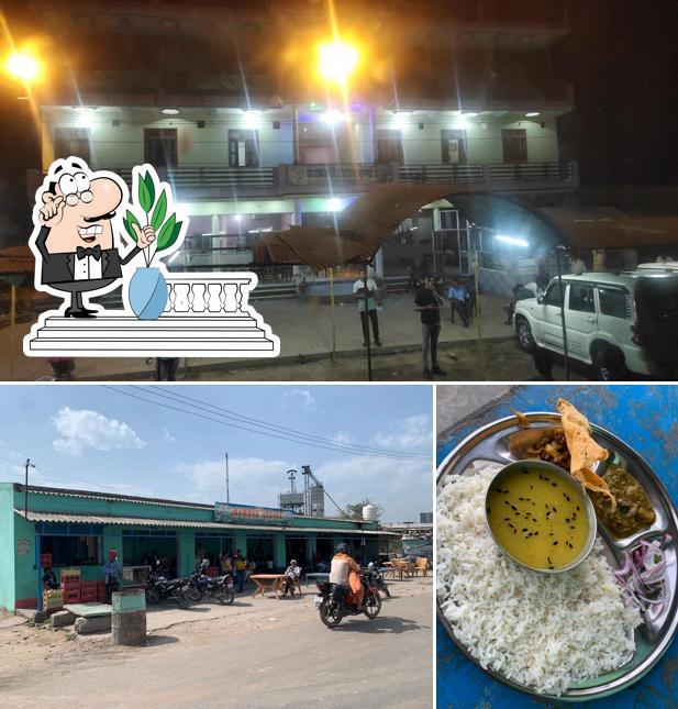 The photo of Utsav Dhaba’s exterior and food