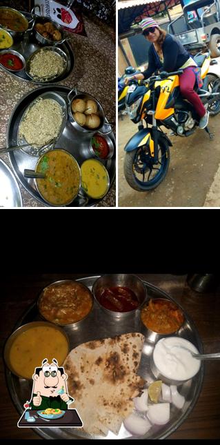 Meals at Rajasthani dhaba churu vale