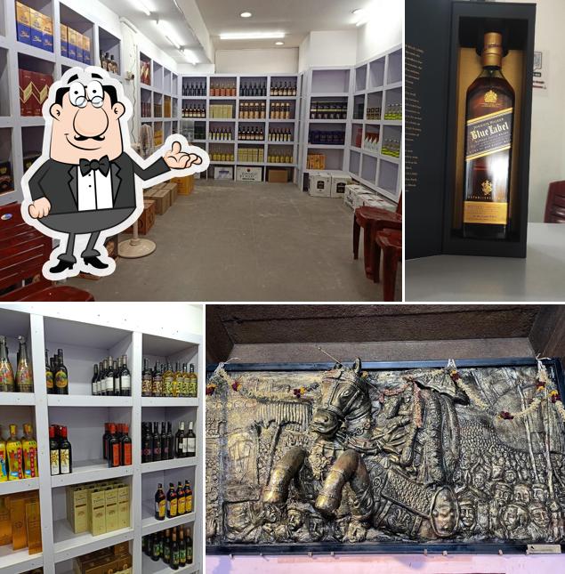Check out how The Elite Shop Forign Liquors looks inside