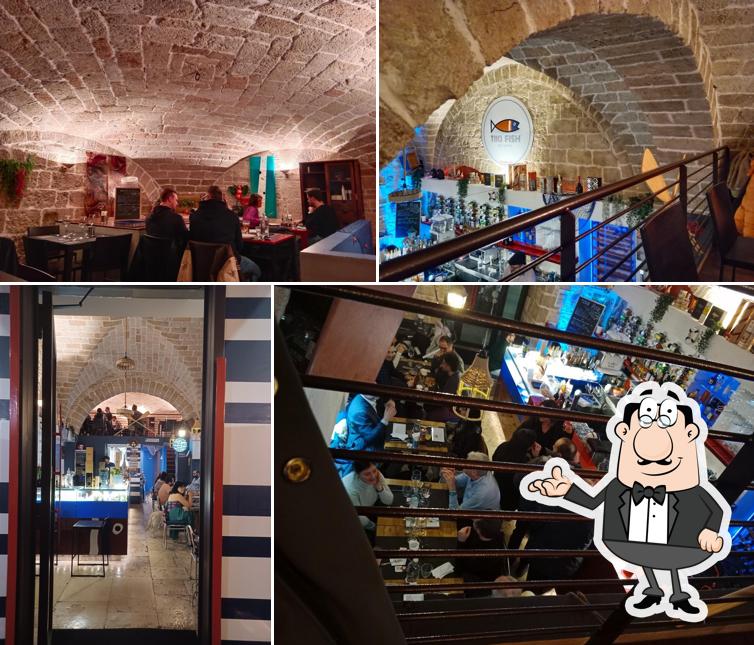 Gli interni di Tiki Fish