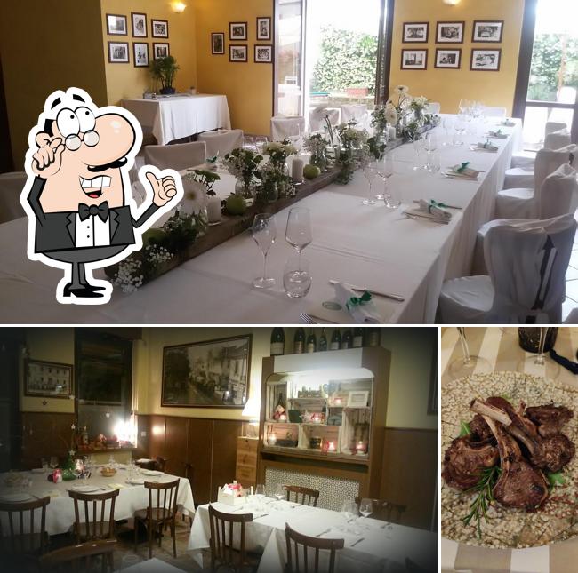 Gli interni di Valentino Ristorante Pizzeria
