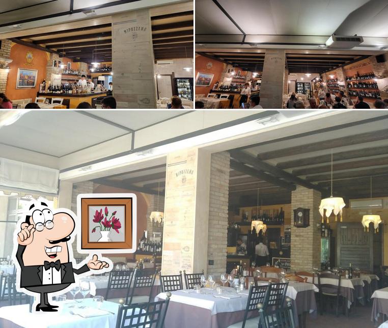 Gli interni di Antico Petronia