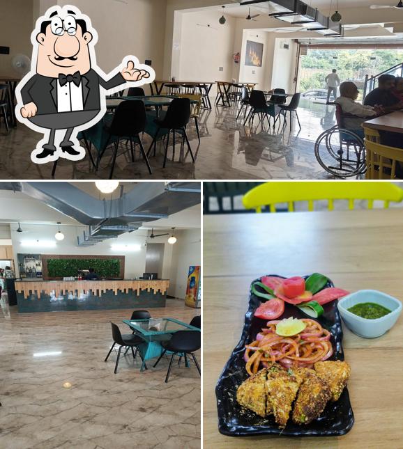 The interior of Belpatra - Restaurant and Hotel (Pure Veg)