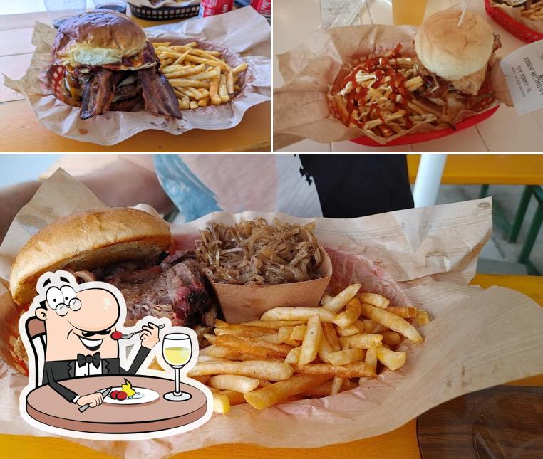 Panino con maiale stirato al Il Farco