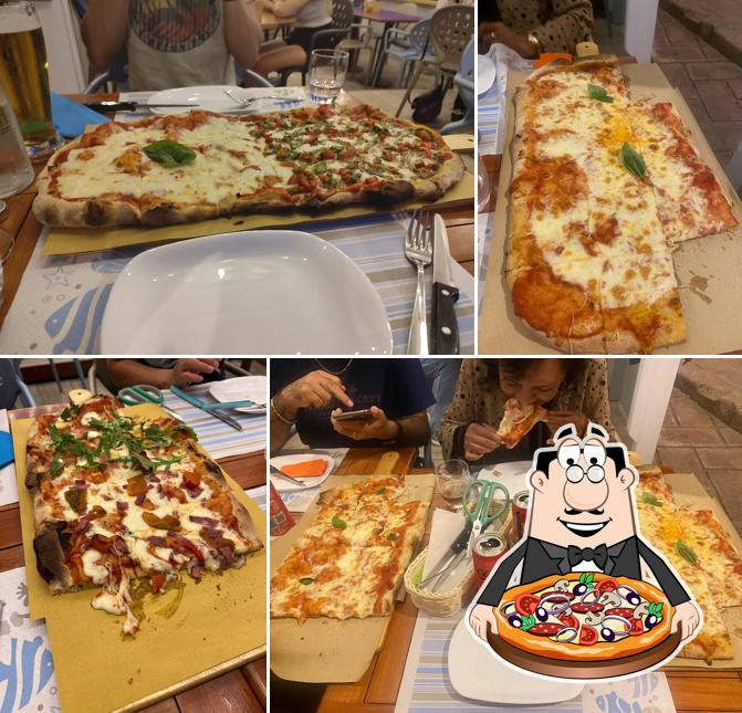 Scegli tra le svariate varianti di pizza
